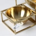 129 By Lassen for Audo. Collection Kubus Bowl and Candlesticks (8)