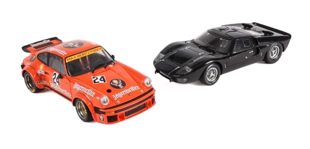 Exoto. Porsche 934RSR Jägermeister & Ford GT40 MKll. 1:18. I