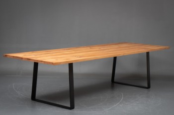 PremiumOak. Usamlet Dansk produceret plankebord af massivt Natural olieret  210 cm.