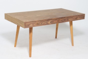 Re:collection, large cassette-shaped desk made in rosewood