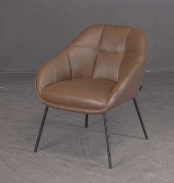 LS0016 - Note Design Studio for Wendelbo. Loungestol. Model Mango Mini, læder.