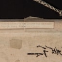 Japanese cake mono with bird, sign. Qiu Sheng
