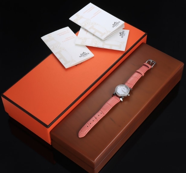Women's wristwatch from Hermés, model Heure H, ref. HR1,230