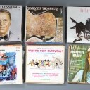 En samling LP'er. Fransk og Amerikansk samt filmmusik