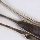 Three boxes of Finnish silver teaspoons, 19th/20th century.
