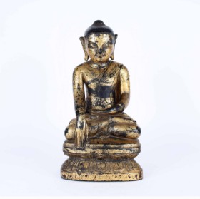 Buddha figure from Brurma, 1900s.