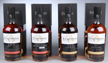Stauning whisky. Oak Bourbon Virgin Oak, Kaos. Young Rye, Rye (4)