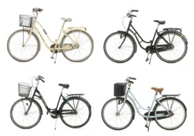 7506, 7510, 7511, 7512 - Samling cykler (4)