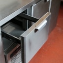 Rustfrit køkken/kølediske, Zanussi, Porkka (3)