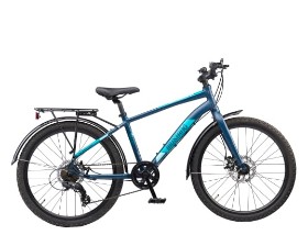 Mustang Vulcan TX330 Mountainbike med 7 gear – Navy blue