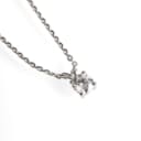 Diamanthalskæde af 14 kt. hvidguld, 0,55 ct. (Lab fremstillet)* IGI certificeret
