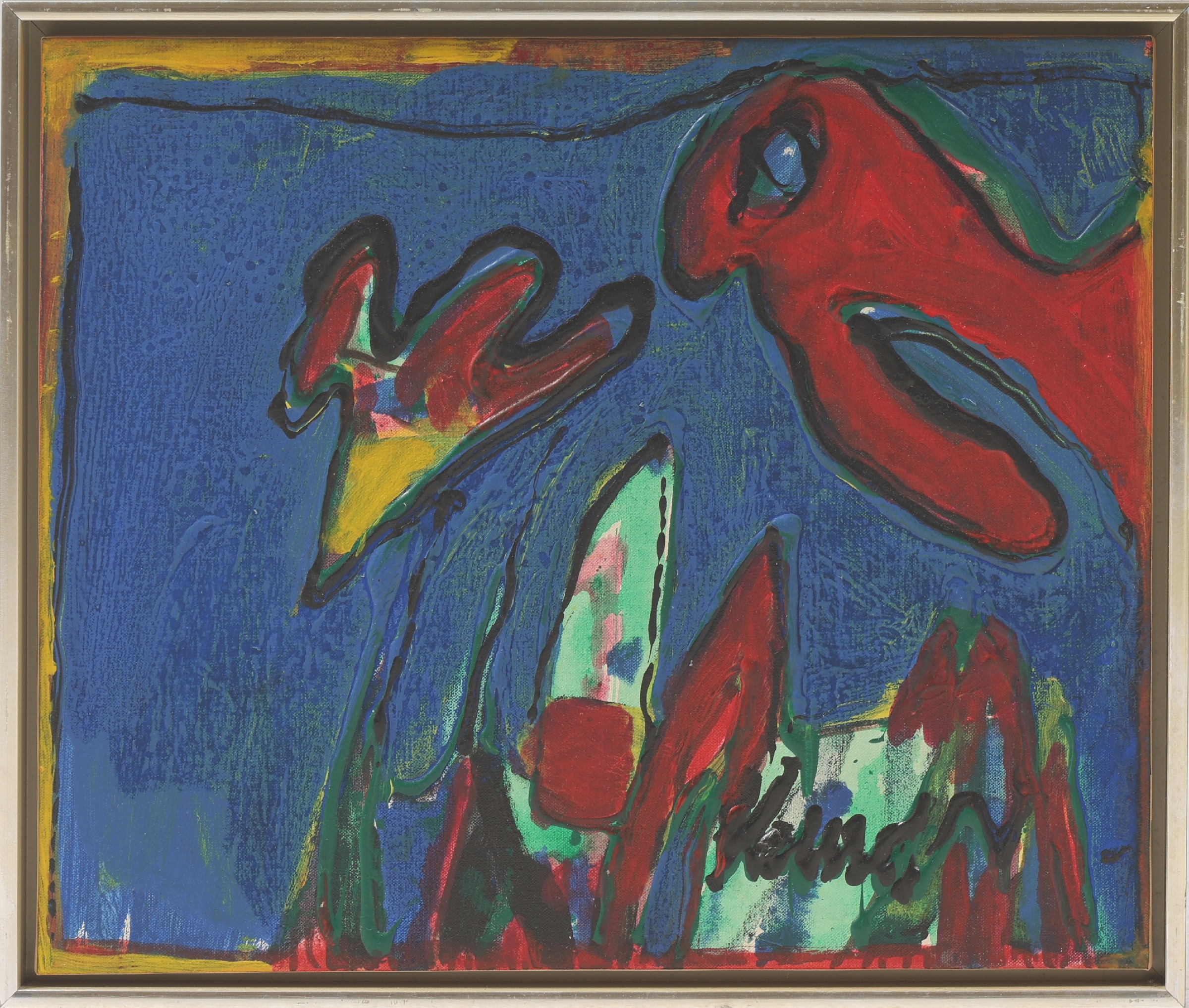 Knud Nielsen: Abstract composition 'Silver Wedding Orchestra'