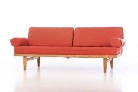 Alf Svensson & Yngvar Sandström for Kock AB Möbel. Daybed / briks af eg, model 'Carina'