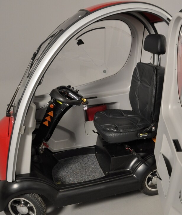 Pro-Movec: Lukket El Scooter model Minibil
