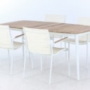 Cinas. Havebord samt fire stole - Model Rio & Mood (5)