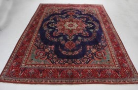 Persisk Tabriz tæppe, 400x310 cm.