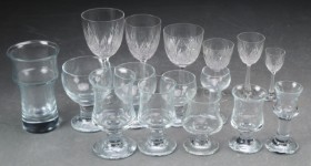 Per Lütken, Kastrup-Holmegaard Glass crew, ship glass, hook glass etc. (approx. 154)