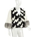 7043 - Kopenhagen Fur. Unique two-piece mink coat size 40/42