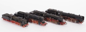 Collection Fleischmann steam locomotives scale H0 (4)