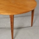 Nanna Ditzel for Kold Savværk. Rundt spisebord, model 146, 1960'erne