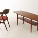 Dansk møbeldesign. Tre møbler af teak, 1950-60'erne (3)