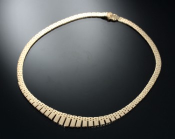 Murstens halskæde i 14 kt guld, 28,1 gram