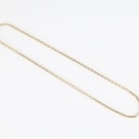 Ankerfacet halskæde af 14 kt. Vægt 17,3 g. Længde 52 cm.