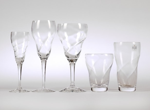 Arje Griegst for Holmegaard. 'Xanadu' glasbesætning (34)