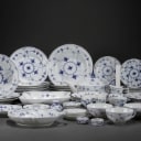 Royal Copenhagen. Musselmalet riflet service af porcelæn (62)