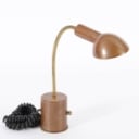 Asger Bay Christiansen. Table lamp made of patinated copper