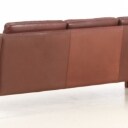 Tre pers. sofa, brun læder