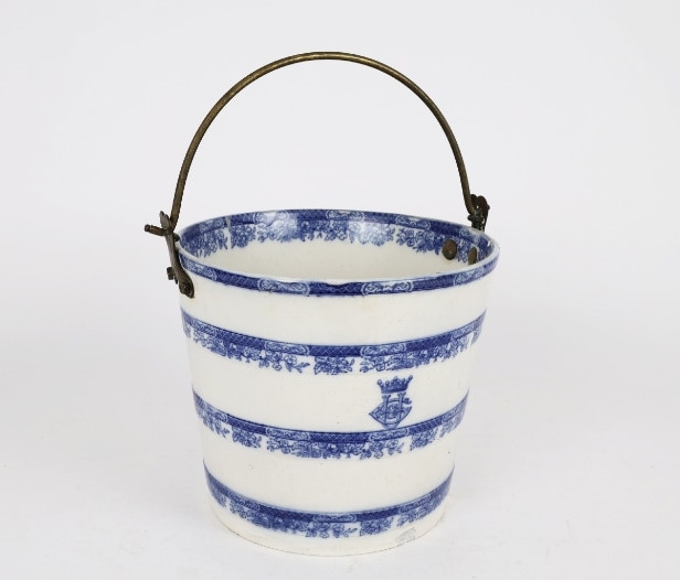 English earthenware bucket