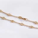Diamond bracelet made of 18 kt. gold, total approx. 0.56 ct.
