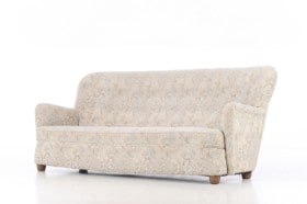 Dansk snedkermester. Overpolstret sofa, 1940'erne