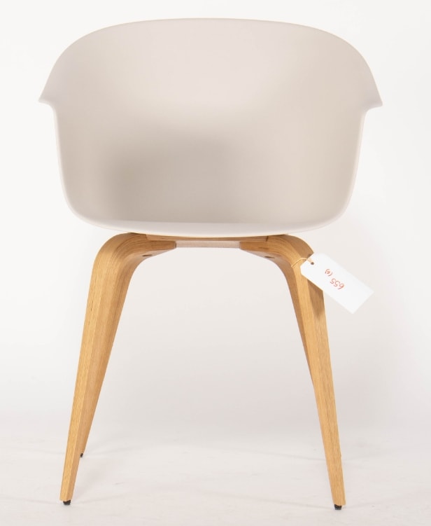 655. GamFratesi for Gubi. Six armchairs model Bat Dining Chair (6)