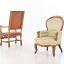 Royal chair in baroque style, etc. (2)