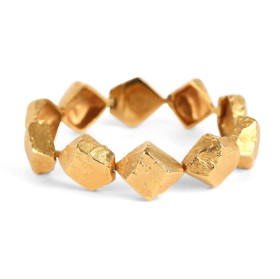 Björn Weckström (b. 1935): 'Rapid Stones' bracelet of 14 kt. gold