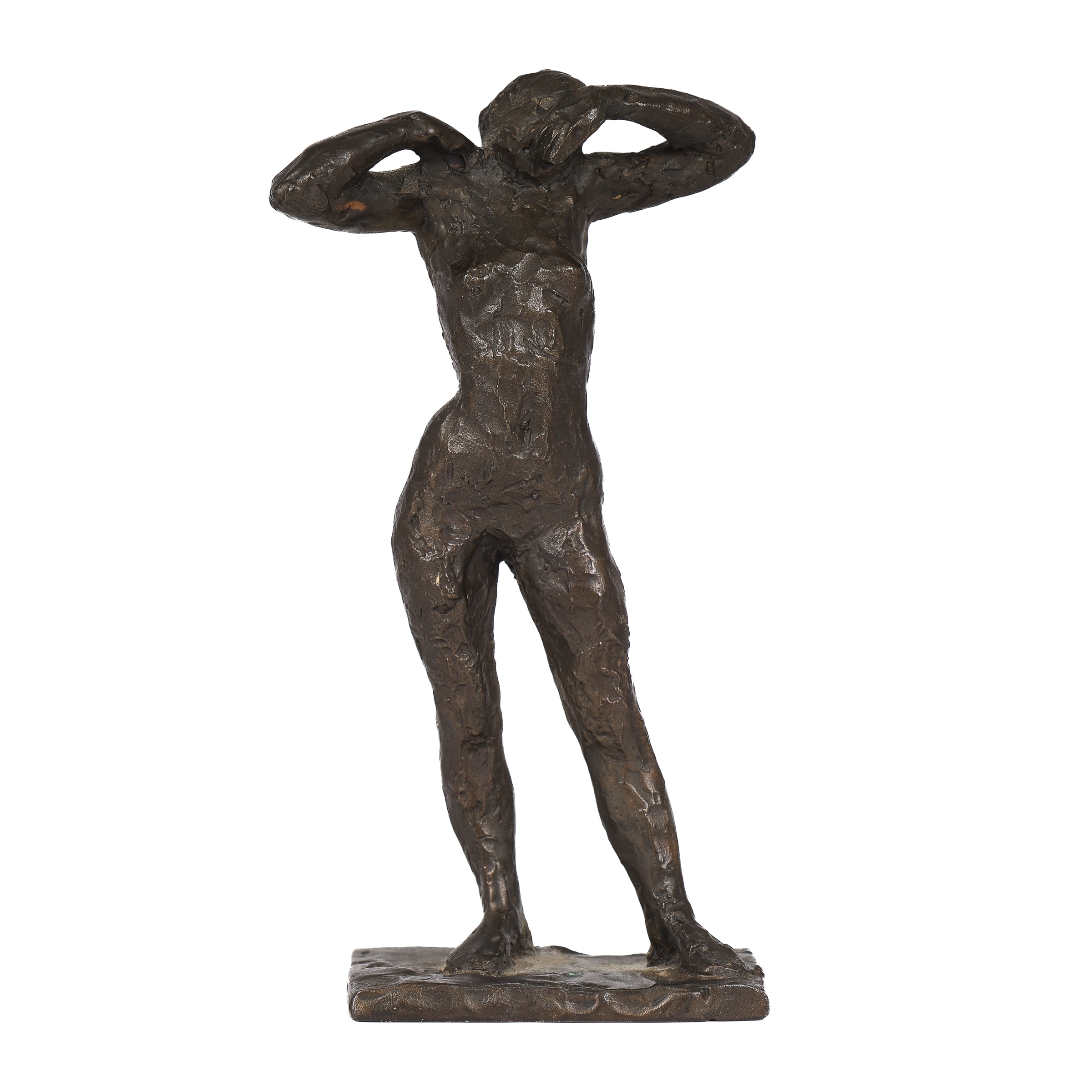 Unknown sculptor: Bronze female figure