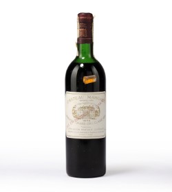 Red wine. 1 fl. Chateau Margaux Premier Grand Cru Classé 1974