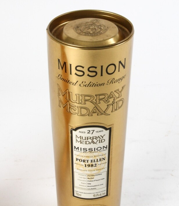 1 fl. Murray Mcdavid Mission Range Port Ellen Aged 27 Years 1982.