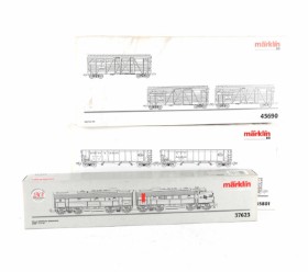 Märklin 37623+45690+45801 Digital HO: Diesel Electric locomotive EMD F7A+B med vognsæt (3)