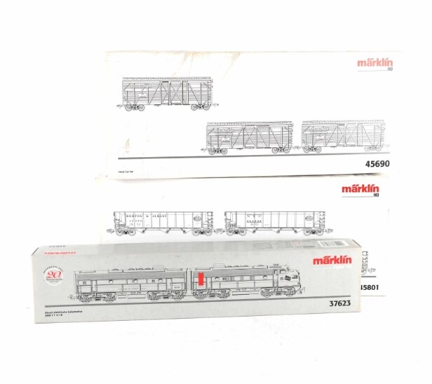 Märklin 37623+45690+45801 Digital HO: Diesel Electric locomotive EMD ...