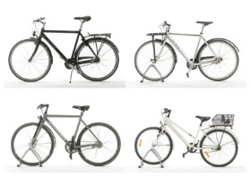 7492, 7493, 7495, 7496 - Samling cykler (4)