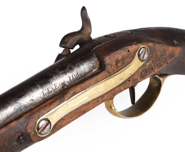 Danish percussion pistol M/1807