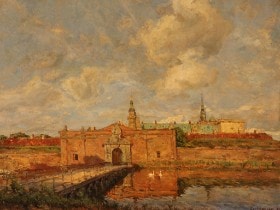 Carl Hansen. Parti fra Kronborg, 1911