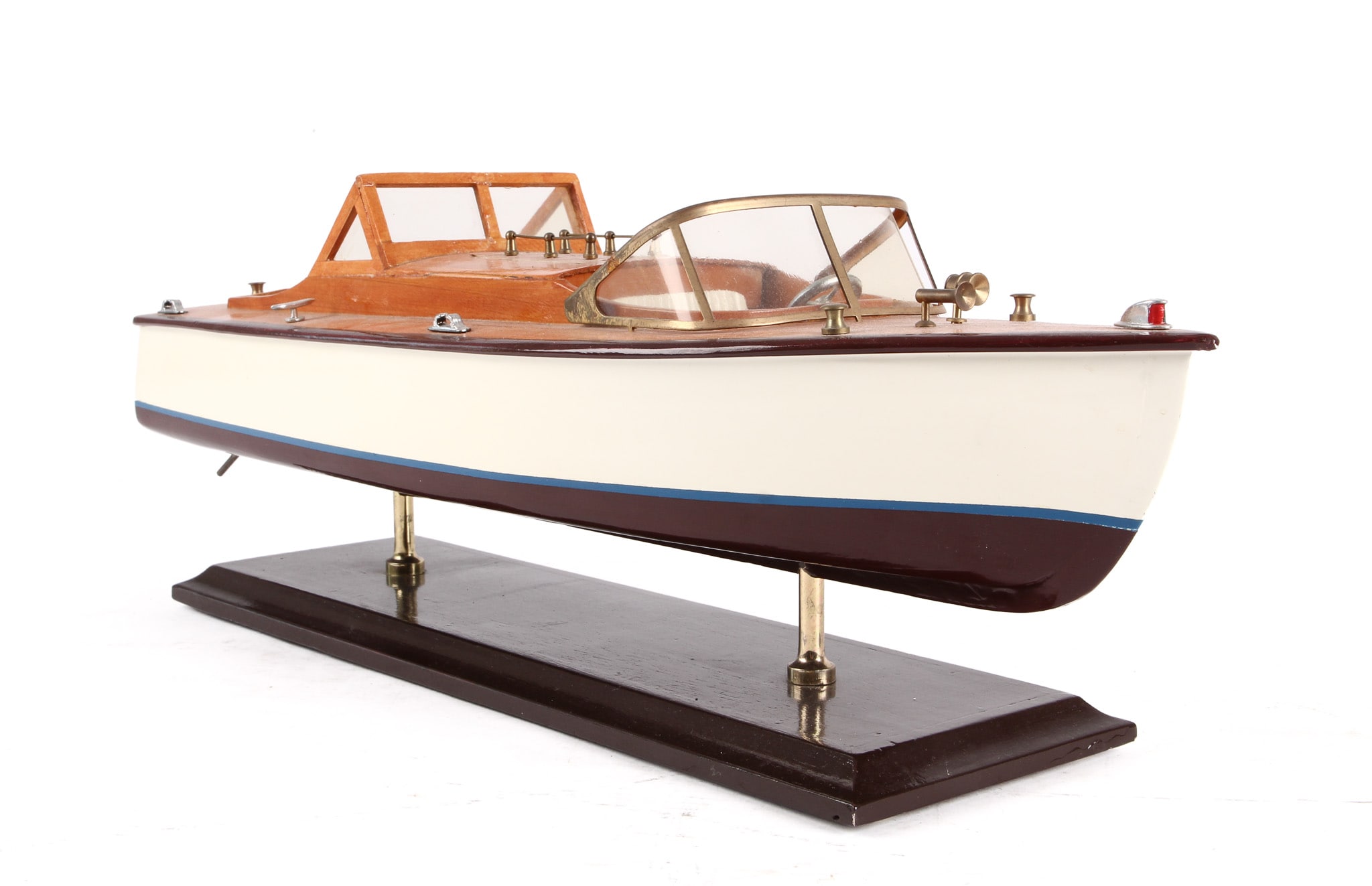 Model ship frame-built motor sloop