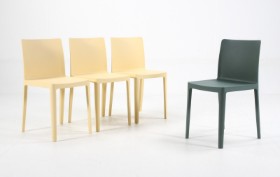 Erwan and novel Bouroullec for Hay. Four chairs, model 'Elémentaire' (4)