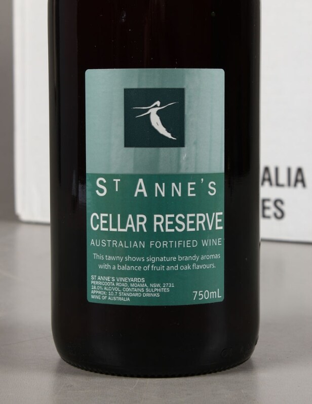 Australsk portvin. St. Anne´s cellar reserve 