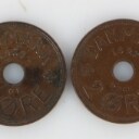 Samling mønter: Tysk guld-dukat, Langen Hessen, DK Jubilæumsmønter, Medaljon Chr, Ix mfl. (16)