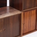 Rosewood Wall Mounted Shelving System, 1960s (30)